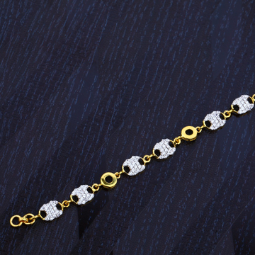 Ladies 22K Loose Gold Cz Lucky-LB117