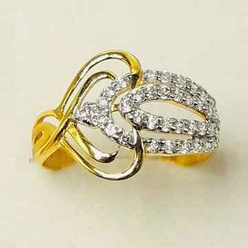 22 kt gold cz ladies rings by 