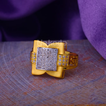 22KT Gold Hallmark Fancy Mens Ring MR929