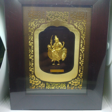 24kt gold leaf bahucharmataji frame by 