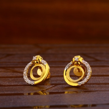 22 carat gold ladies earrings RH-LE715