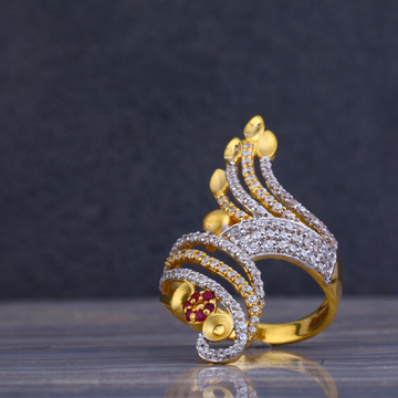 22kt Gold Exclusive Cz Ring LLR84