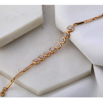 18KT Rose Gold  designer  Ladies Bracelet RLB32