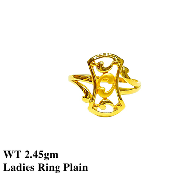 22K Ladies Ring Plain by 
