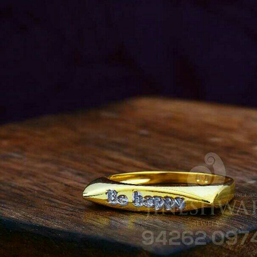 916 Fancy Plain Gold Ladies Ring LRG -0798