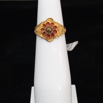 American Diamond Studded Adjustable Ring : JKC5511