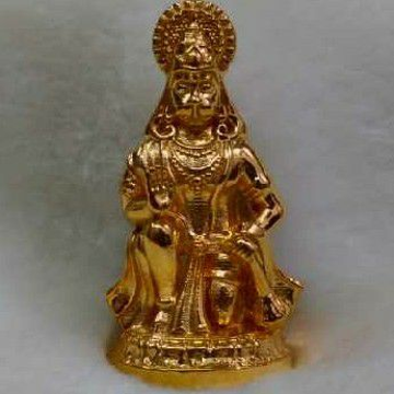 22KT Gold Casting Hanumanji Pendant