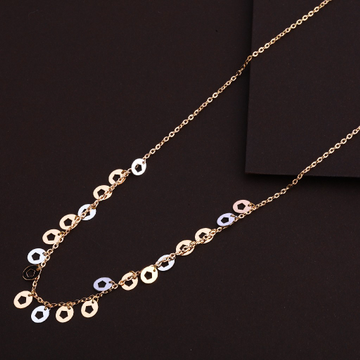 18KT Rose Gold Women's Tanmaniya  Necklace RTM131