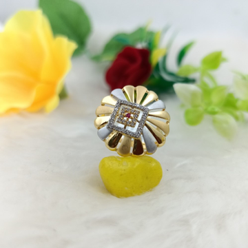 22k Yellow Gold Elegant  Ring by Ranka Jewellers