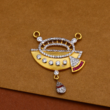 916 Gold Fancy Mangalsutra Pendant MP189