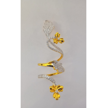 916 Gold Flower Design Ladies Ring GK-R02  by 
