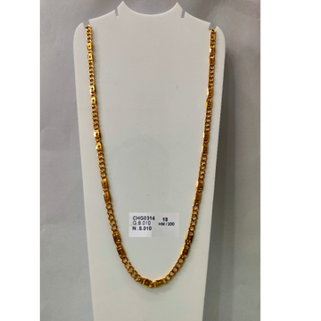 916 CZ Gold Unique Chain by 