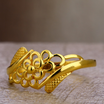 Buy Impon Simple Gold Ring Design Without Stone for Female