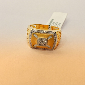 916 Hallmark Dall Finish Gents Ring by Pratima Jewellers