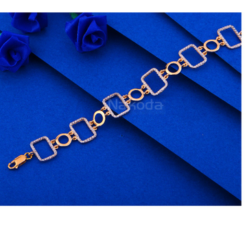 750 Rose Gold Stylish Ladies Bracelet RLB88
