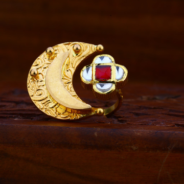 916 Gold Antique Stylish Ring LAR62