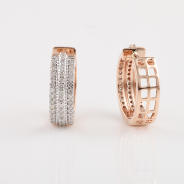 18kt designer diamond bali earrings by 
