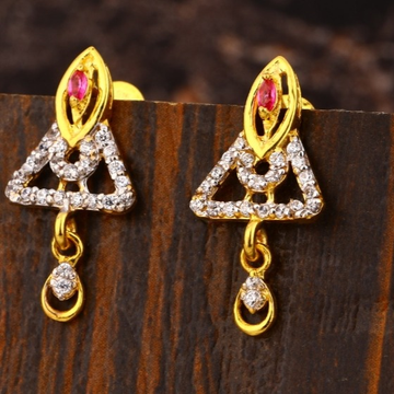 22 carat gol classical ladies earrings RH-LE647