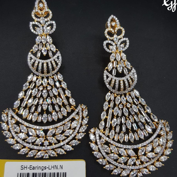 Diamond earrings#537