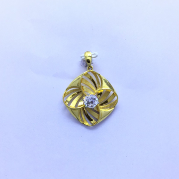 Designed gold fancy pendant by 