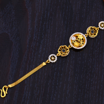 916 Gold Ladies Hallmark Exclusive Bracelet LB336