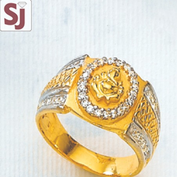 Ganpati Gents ring diamond grd-1309
