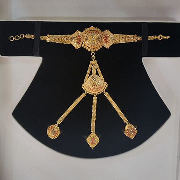 916 Gold Fancy Tiki Kalkati Hathpocha by 