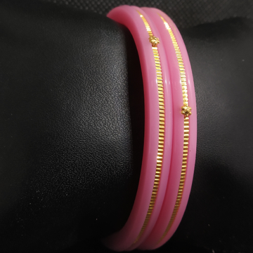 Pink Chudi patla by S.P. Jewellers