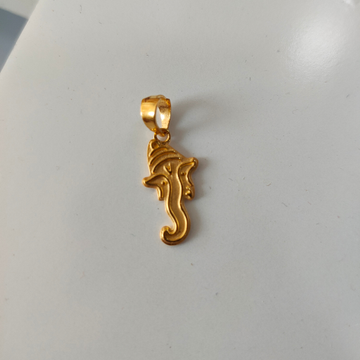 916 gold Ganeshji pendants by 