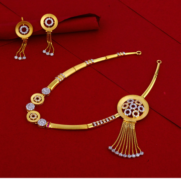 22CT Gold Women's gorgeous Necklace Set LN89