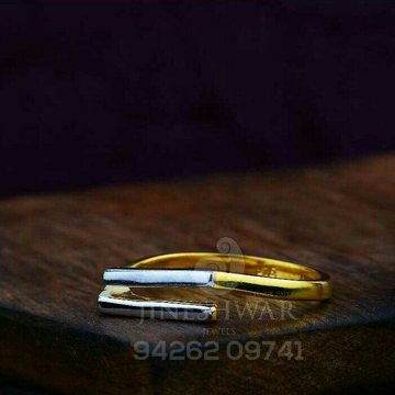 916 Exclusive Plain Gold Ladies Ring LRG -0794