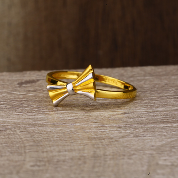 Ladies 916 Gold Delicate Ring -LPR113