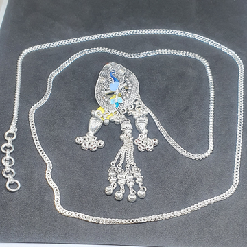 Silver Fancy Peacock Design Kandori by 