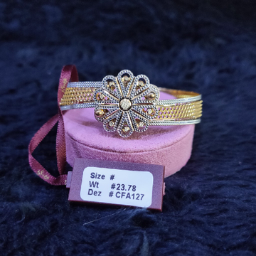 22KT/916 Yellow Gold Adjustable Sroi  Bracelet GLU...