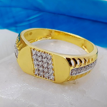 Unique adorable 22kt gold gents ring