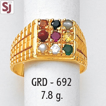 Navagraha Gents Ring Diamond GRD-692