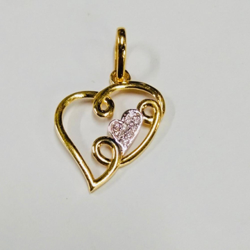 Gold light weight Pendant by 