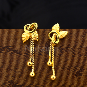 916 Gold Hallmark Exclusive  Women'S Plain Earring...