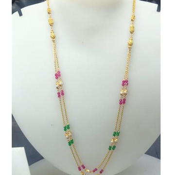 Gold fancy necklace for women by Celebrity Jewels