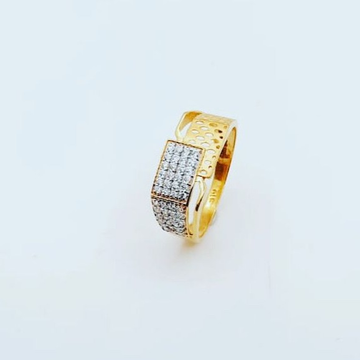 916 Gold Designer Ring For Men by 