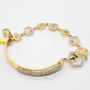 91.6 Gold Fancy Ladies Bracelet by 