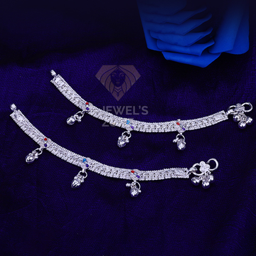 Silver baccha kismatpayal-touch (50,60,70) by Jewels Zone