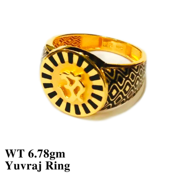 22K Yuvraj Om Ring by 