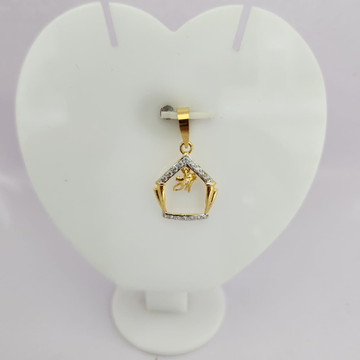 18k gold maa pendant by 