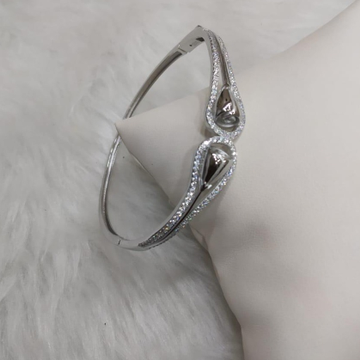 92.5 sterling silver diamond kada by 