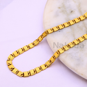 916 Gold CZ Exclusive Mens Chock Chain MCH739