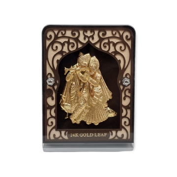24kt Gold Leaf Radha Krishna Frame