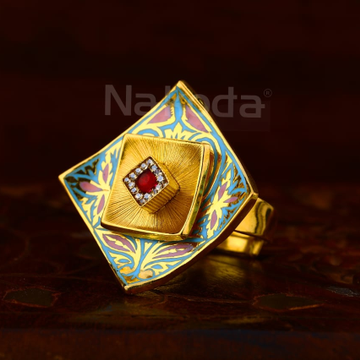 916 Gold Hallmark Delicate Ladies Antique Ring LAR...