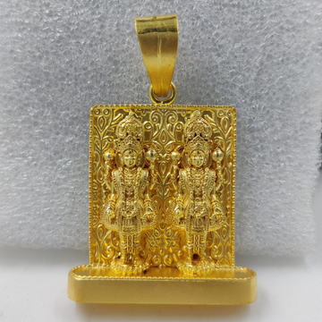 916 Gold Nar Narayan Pendant