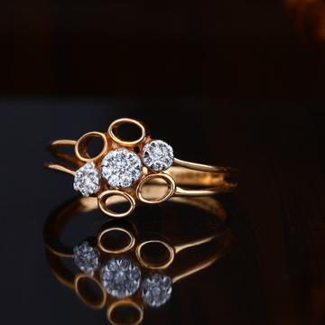 18KT Rose Hallmark Gold Attractive Ring
